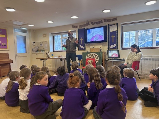 Book read day at St Lawrence primary