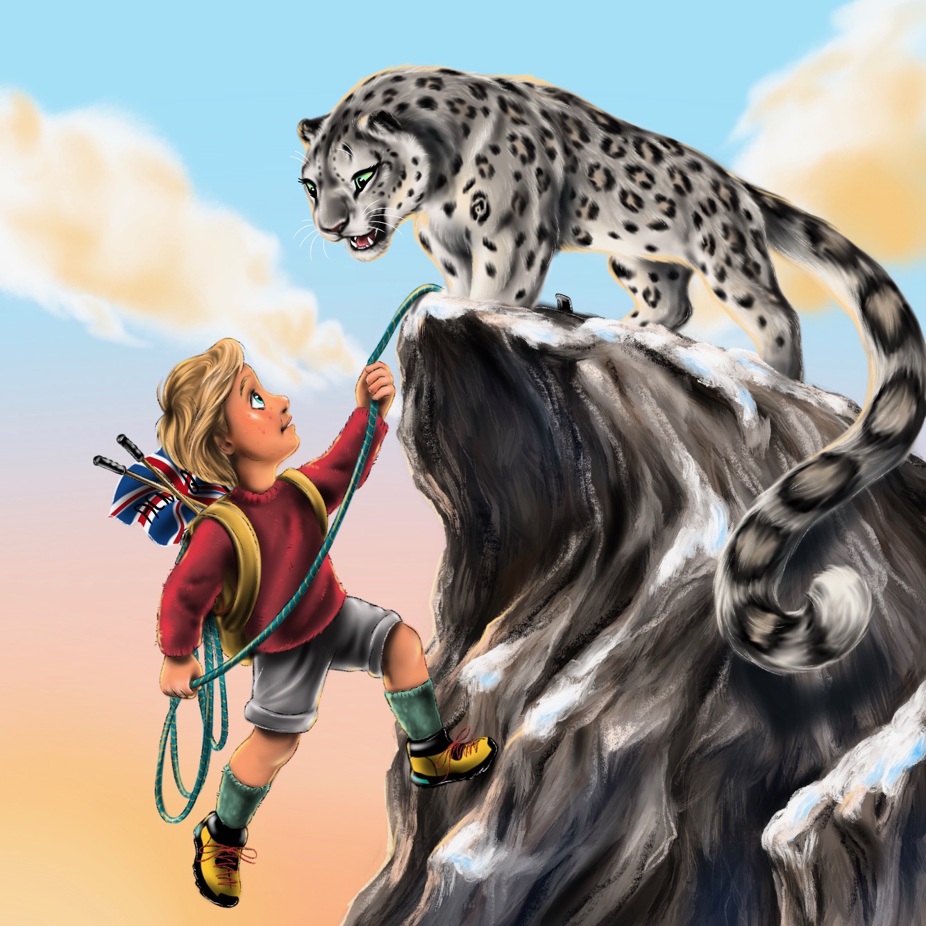 Illustration from Spotty Boy Roy